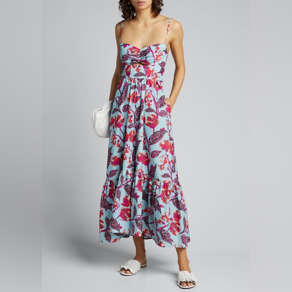 A.L.C. Emilia Floral Maxi Dress